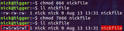 Linux Ȩ SUID,SGID,SBIT
