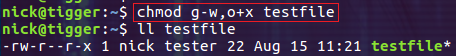 Linux ugo Ȩ