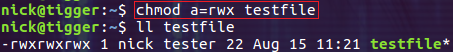 Linux ugo Ȩ